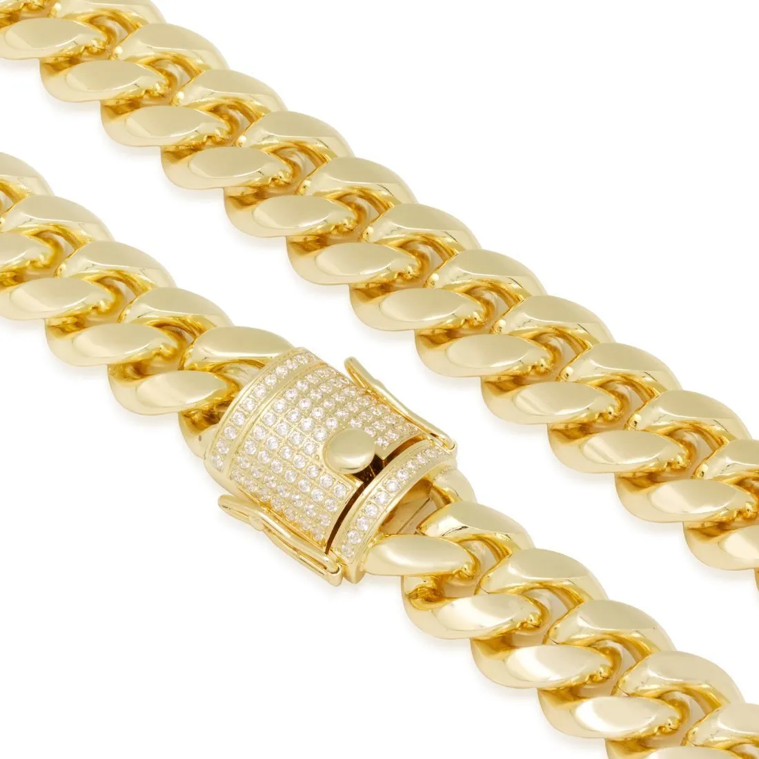 18mm Stainless Steel Miami Cuban Curb Chain