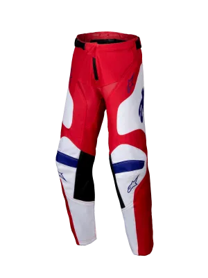 2025 Alpinestars Youth Racer Veil Pants Bright Red White