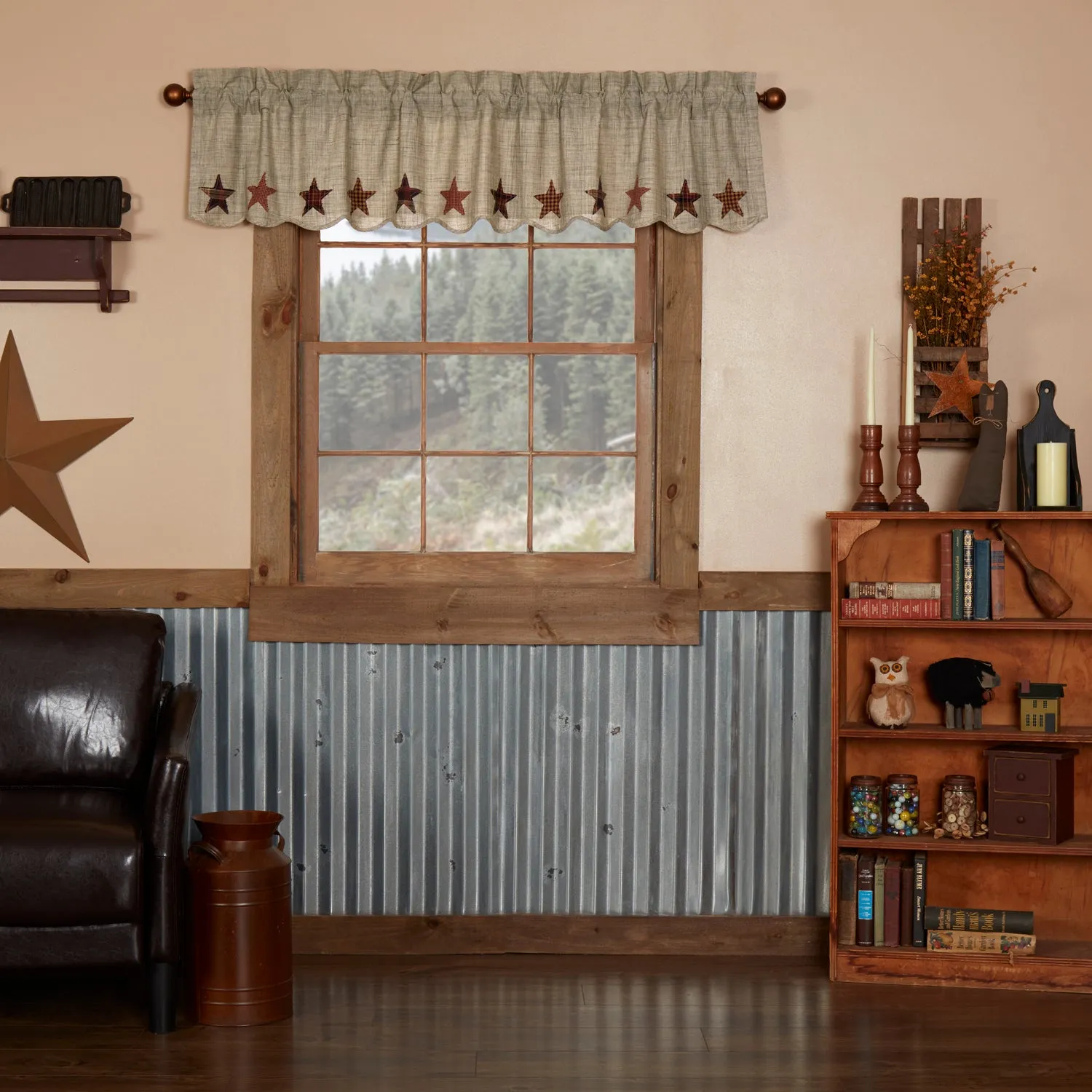 Abilene Star Valance