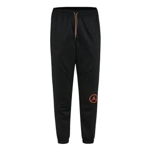 Air Jordan MENS Basketball Knit Casual Sports Pants Black