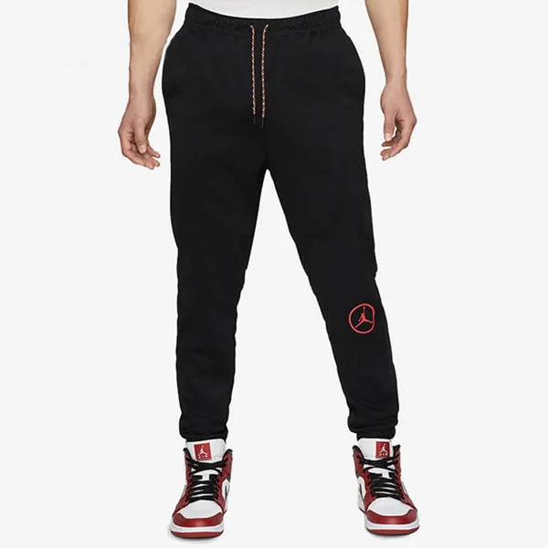 Air Jordan MENS Basketball Knit Casual Sports Pants Black