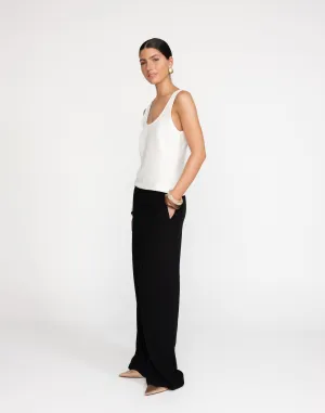 Amee Linen Pants (Black)