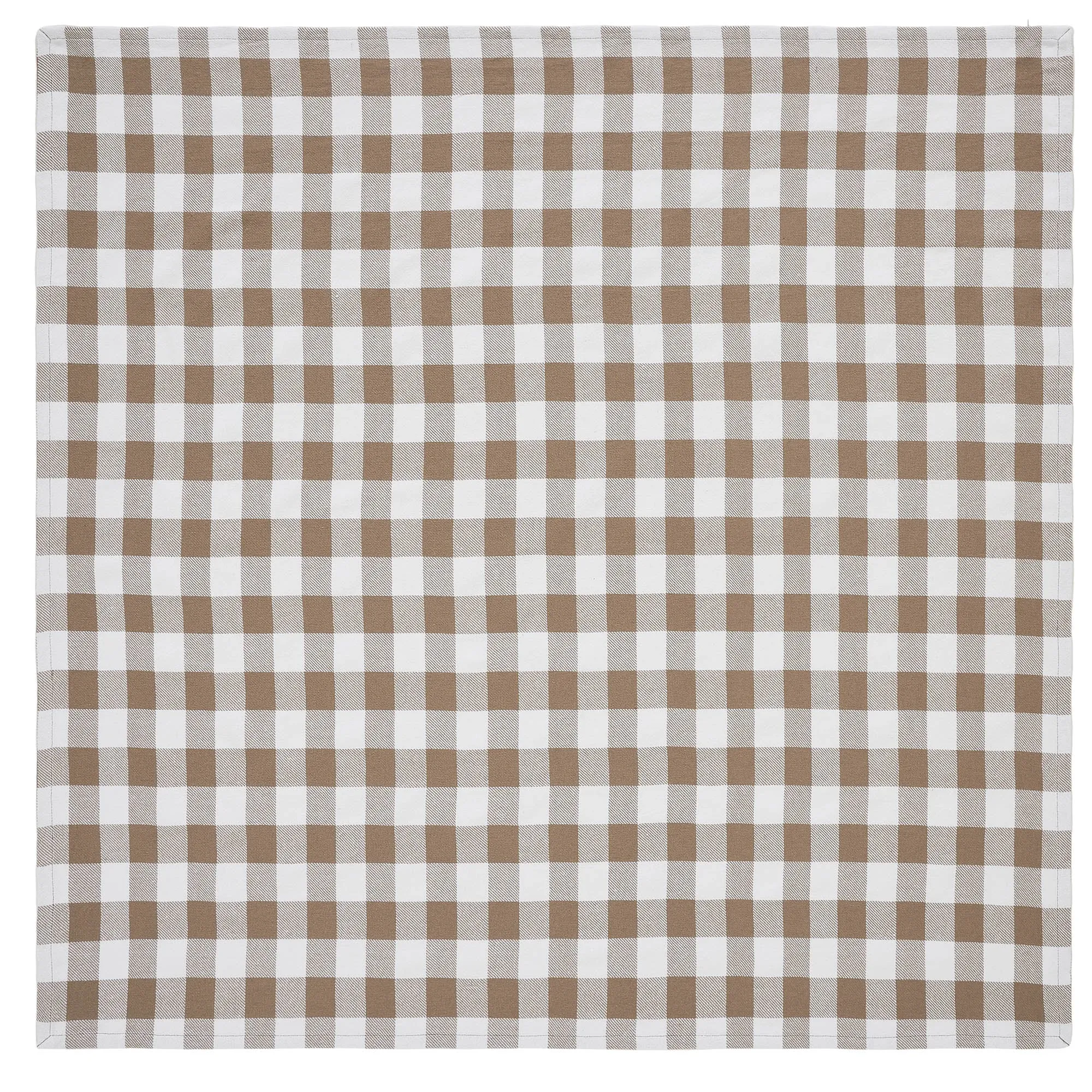 Annie Buffalo Check Portabella Table Topper 40x40