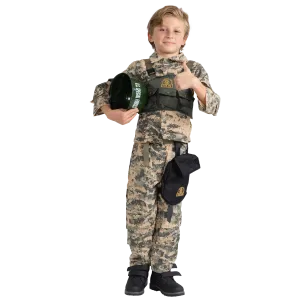 Army Soldier Costume - Kids