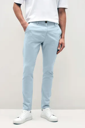 Beckett premium stretch chino pant in Sky