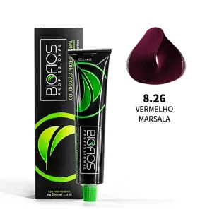 Biofios Profissional 8.26 Red Marsala- Permanent Coloring 60g