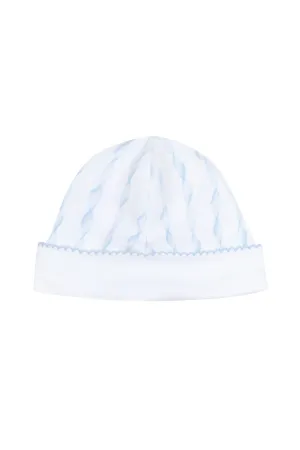 Blue Twirls Hat