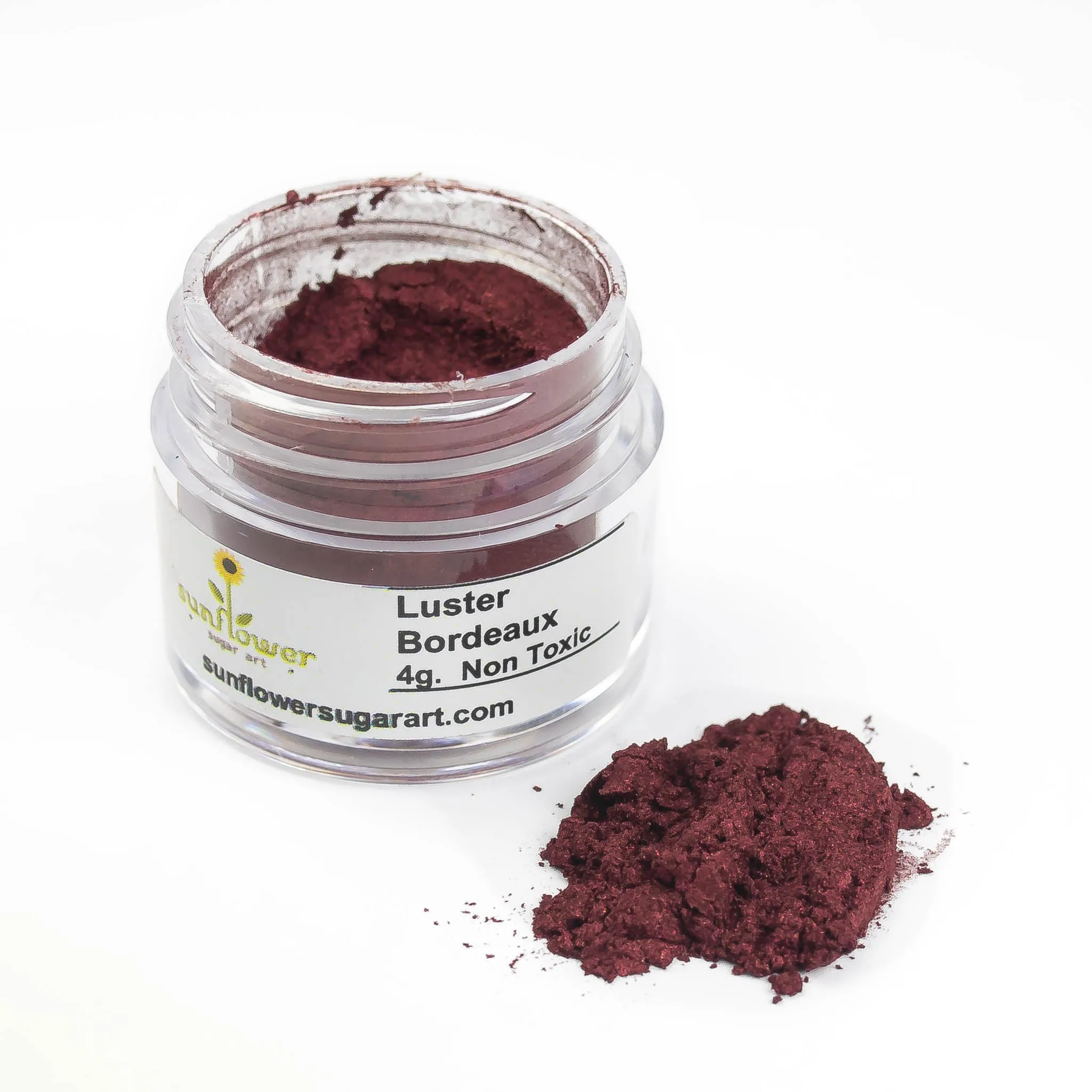 Bordeaux Red Luster Dust