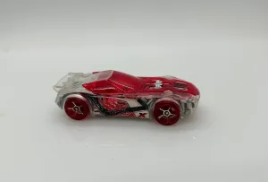 Hot Wheels Clear and Red Nerve Hammer (2015)