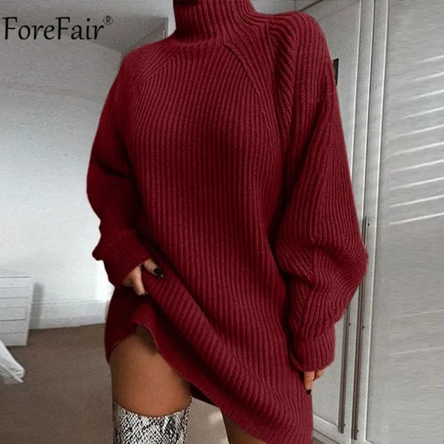 Ishani Long Sleeve Sweater Dress