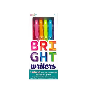 Ooly bright writers coloured ballpoint pens