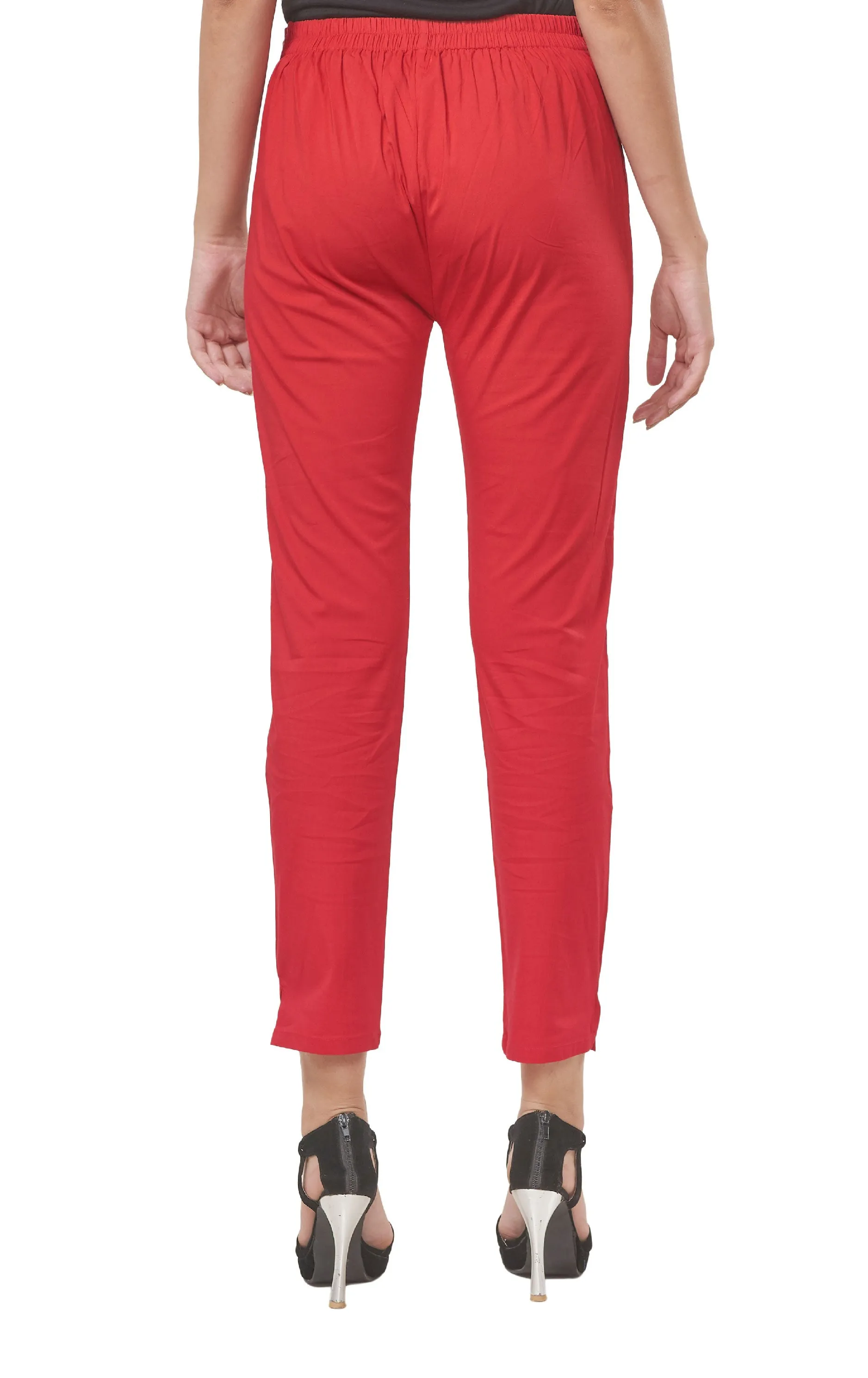 Pencil Pants : Plus Size (Poppy Red)