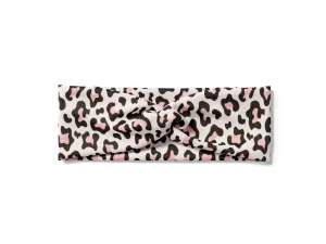 RAVEbandz The Legend- Turban Headband (Pale Leopard)