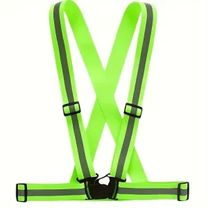 Reflective Elastic Back Strap for High Visibility SafetyWear