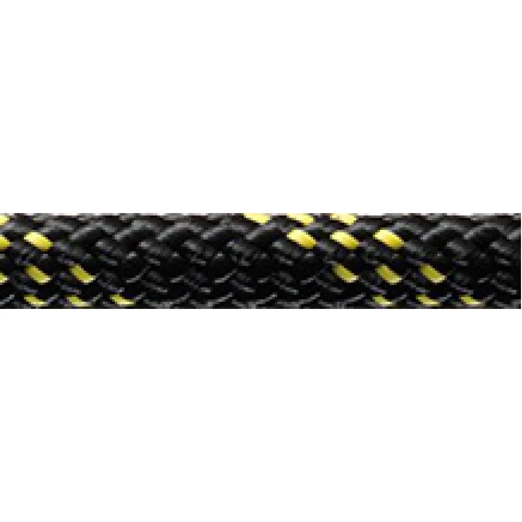 Robline Dinghy Light -6mm Black/Yellow $/FT