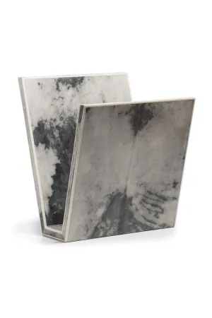 Shagreen Marble Magazine Rack