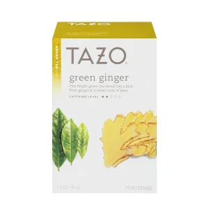 Tazo Green Ginger Filterbag Tea 20 Count