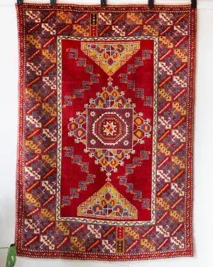 Vintage Canakkale Rug 5'4"x7'8"