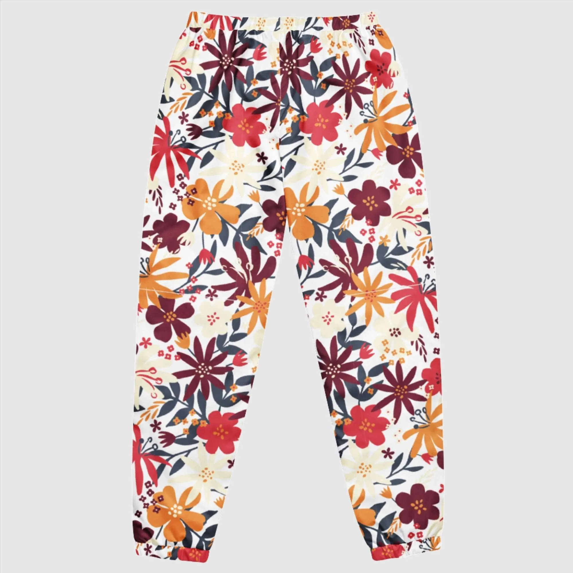 Women's Flower Garden Pattern Track Pants