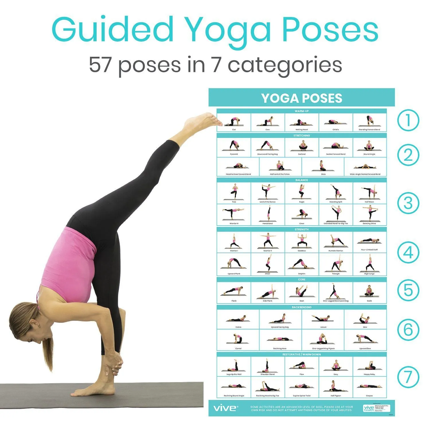 Yoga Poses Poster