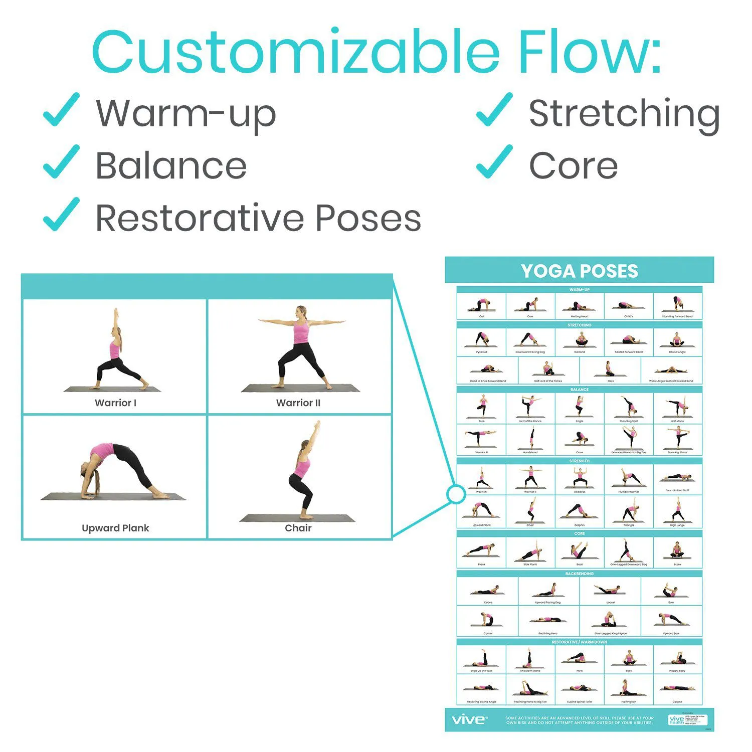 Yoga Poses Poster